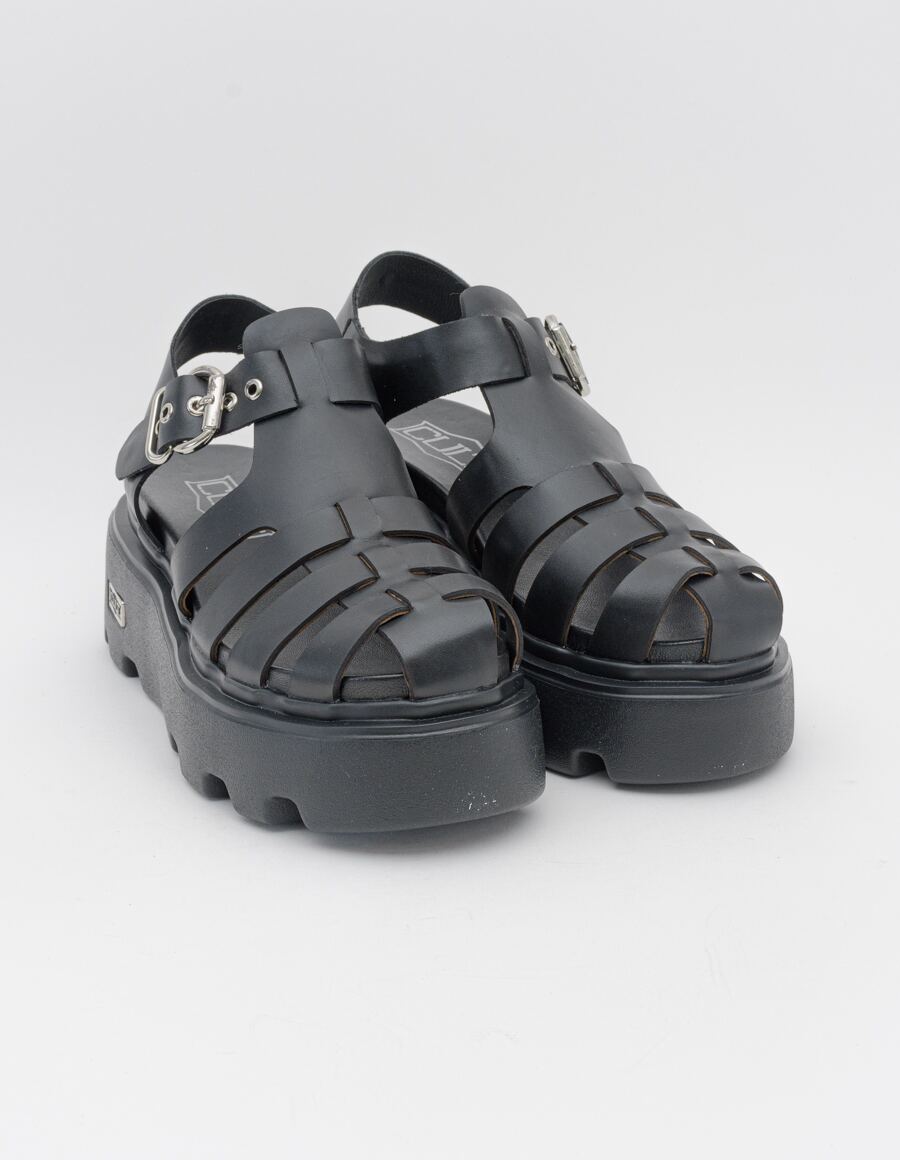 CULT     NEW ROCK 3657 SANDAL W LEATHER BLACK CLW365700