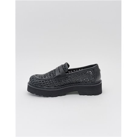 CULT     SLASH 4219 LOW W LEATHER BLACK WEAVING CLW421900