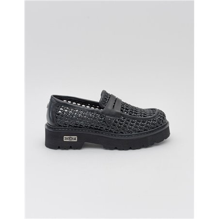 CULT     SLASH 4219 LOW W LEATHER BLACK WEAVING CLW421900