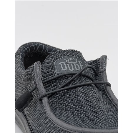 HEY DUDE   WALLY SOX MICRO TOTAL BLACK