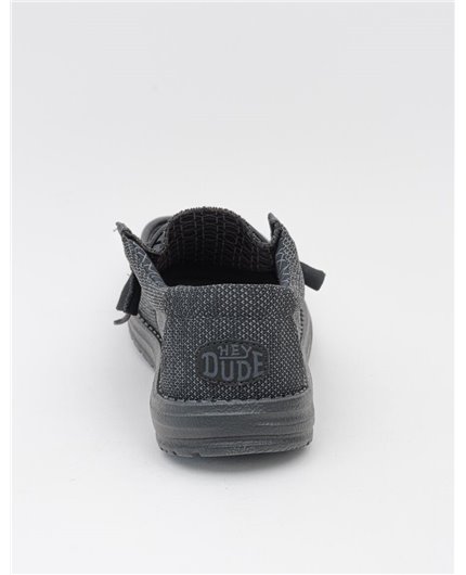 HEY DUDE   WALLY SOX MICRO TOTAL BLACK