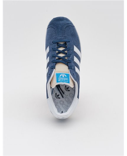 Blue adidas gazelle trainers online