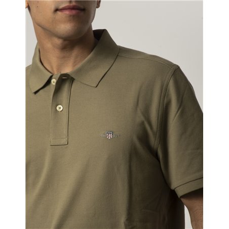 GANT  REG SHIELD SS PIQUE