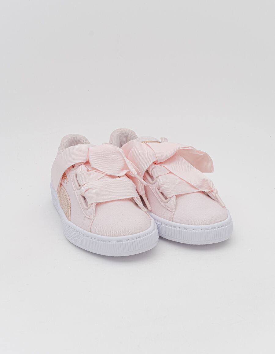 PUMA BASKET HEART CANVAS