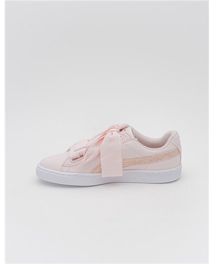 PUMA BASKET HEART CANVAS