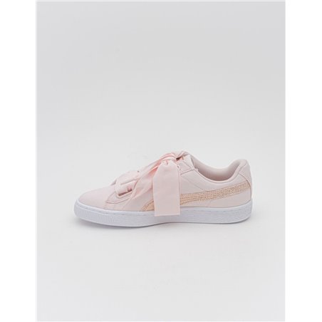 PUMA BASKET HEART CANVAS