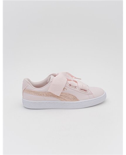 PUMA BASKET HEART CANVAS