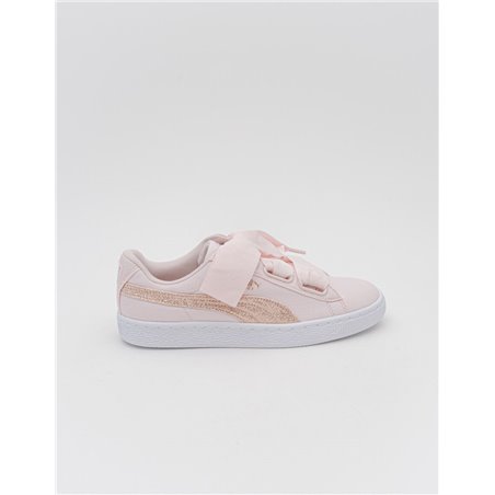 PUMA BASKET HEART CANVAS