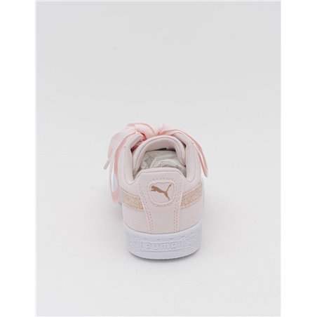 PUMA BASKET HEART CANVAS