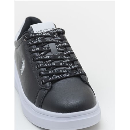 U.S. POLO ASSN.  Y001C-BLK-WHI01