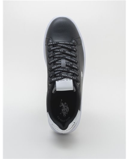 U.S. POLO ASSN.  Y001C-BLK-WHI01