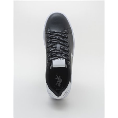 U.S. POLO ASSN.  Y001C-BLK-WHI01