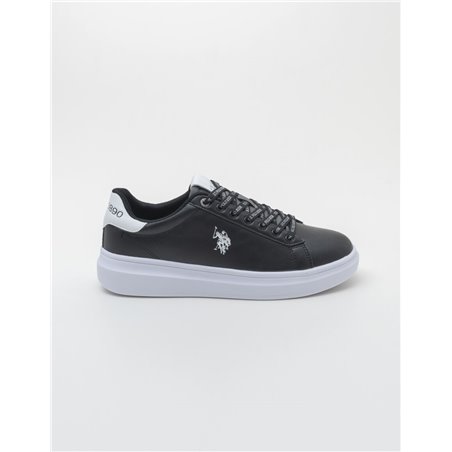 U.S. POLO ASSN.  Y001C-BLK-WHI01