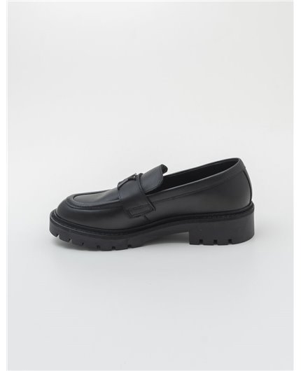 CALVIN FLATFORM LOAFER HW MG LTH