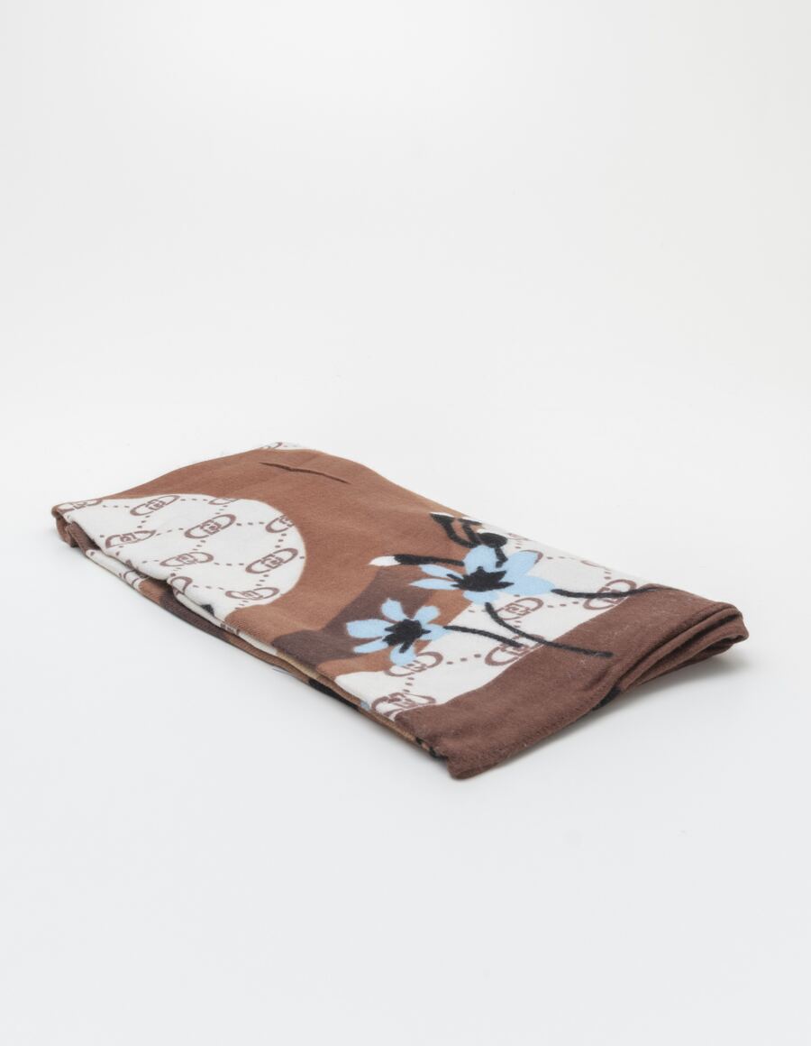 LIU-JO   FOULARD FLOWERY