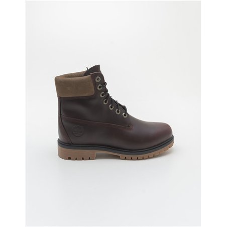 TIMBERLAND HERITAGE 6 IN LACE WATERPROOF BURGUNDY FULL GRAIN