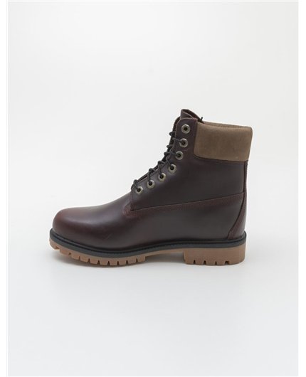 TIMBERLAND HERITAGE 6 IN LACE WATERPROOF BURGUNDY FULL GRAIN