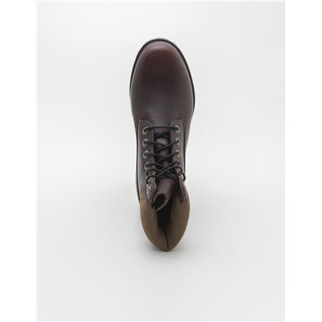 TIMBERLAND HERITAGE 6 IN LACE WATERPROOF BURGUNDY FULL GRAIN