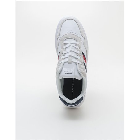 TOMMY HILFIGER  LIGHT CUPSOLE LTH MIX STRIPES  FM 0FM04889