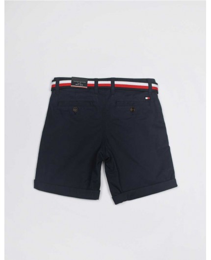TOMMY JEANS KB0KB055603 ESSENTIAL BELTED CHINO SHORT
