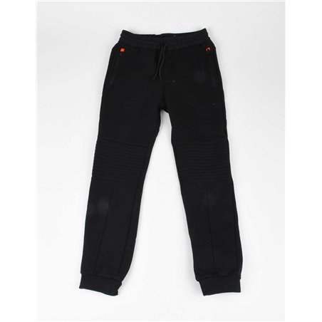 Pantaloni tuta basic bambino Mayoral cotone garzato grigio