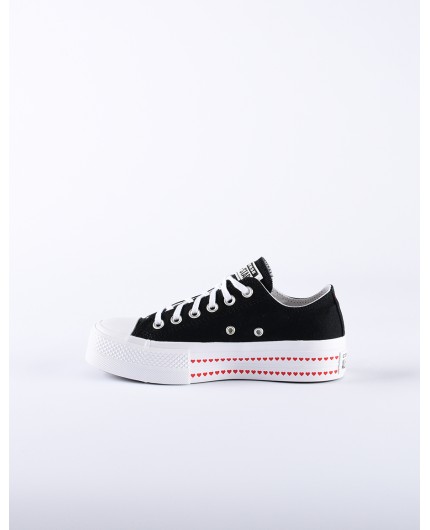 CONVERSE LOVE FEARLESSLY PLATFORM CHUCK TAYLOR ALL STAR LOW TOP 567158C